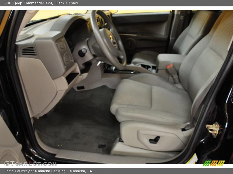 Black / Khaki 2006 Jeep Commander 4x4