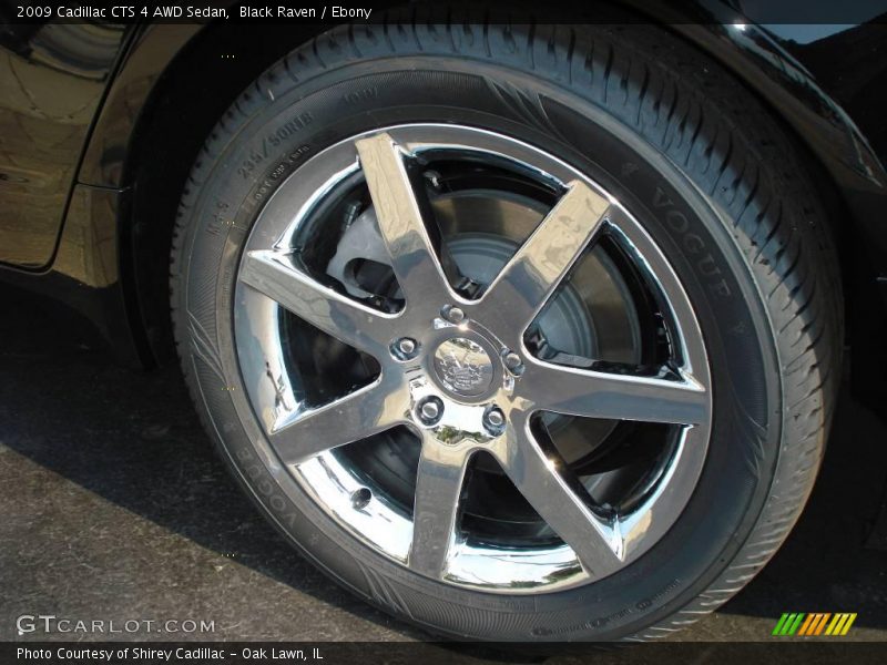 Black Raven / Ebony 2009 Cadillac CTS 4 AWD Sedan