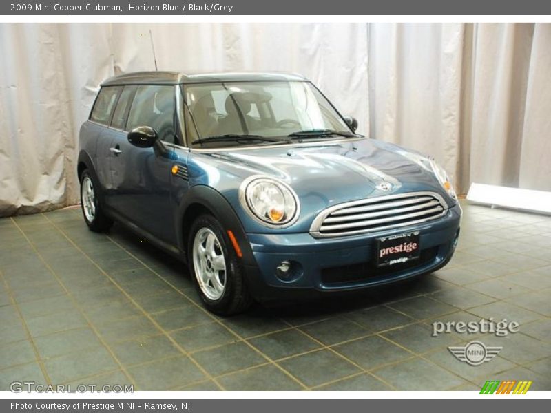 Horizon Blue / Black/Grey 2009 Mini Cooper Clubman