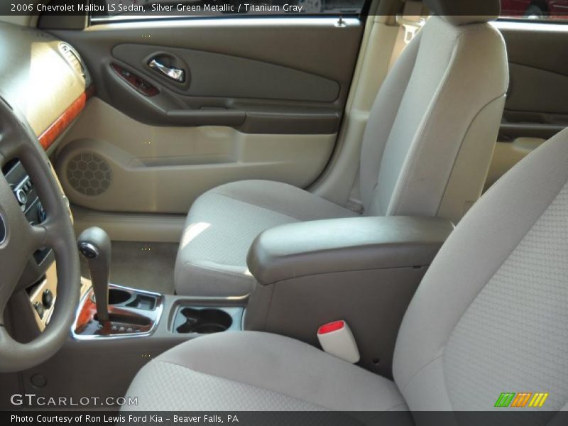 Silver Green Metallic / Titanium Gray 2006 Chevrolet Malibu LS Sedan