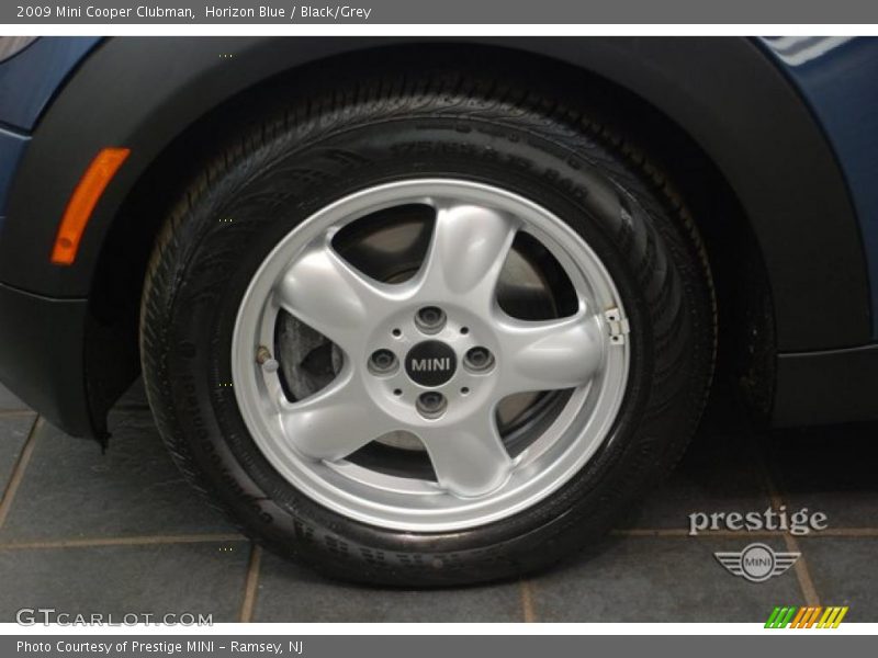 Horizon Blue / Black/Grey 2009 Mini Cooper Clubman
