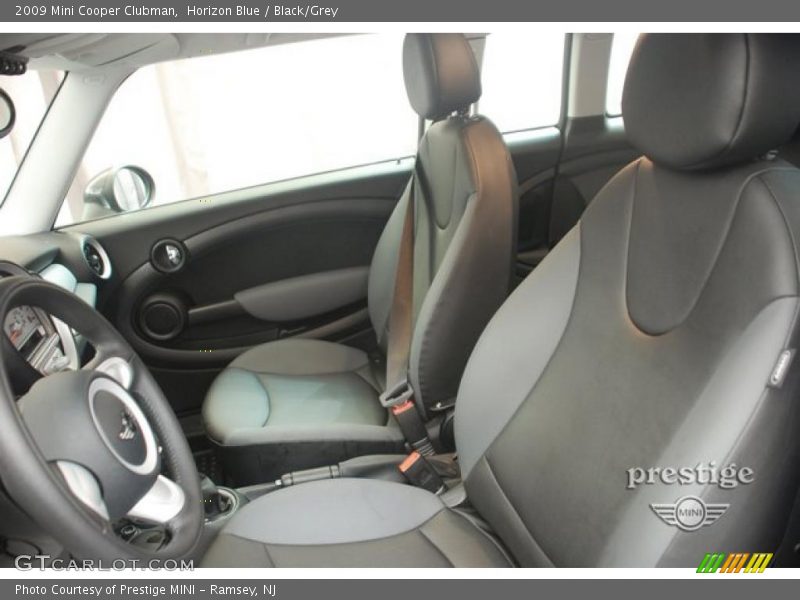 Horizon Blue / Black/Grey 2009 Mini Cooper Clubman