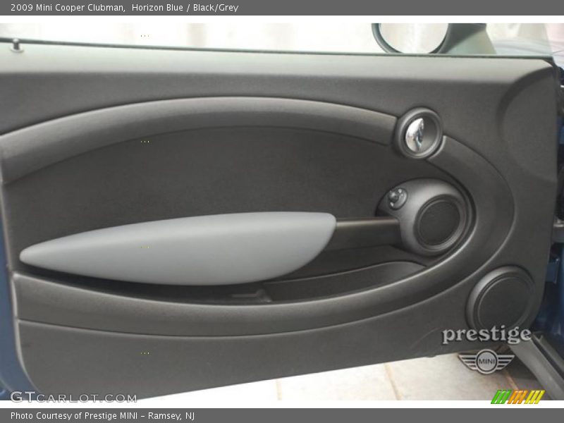 Horizon Blue / Black/Grey 2009 Mini Cooper Clubman