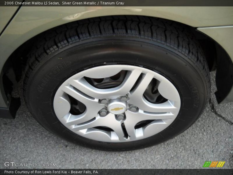 Silver Green Metallic / Titanium Gray 2006 Chevrolet Malibu LS Sedan