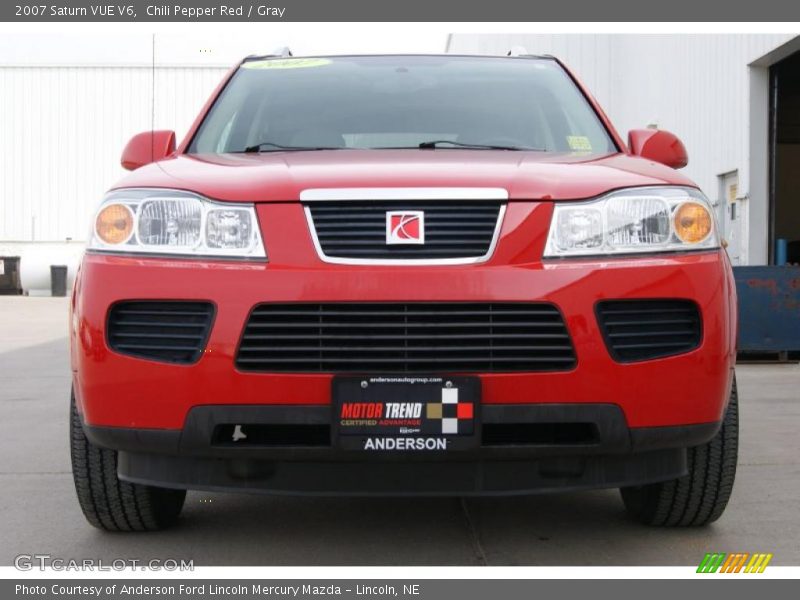 Chili Pepper Red / Gray 2007 Saturn VUE V6