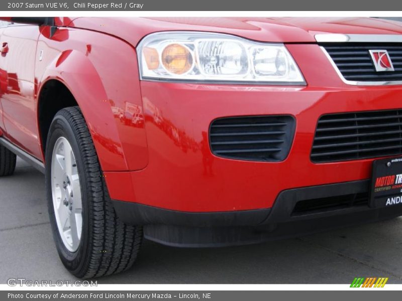 Chili Pepper Red / Gray 2007 Saturn VUE V6