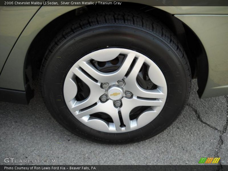 Silver Green Metallic / Titanium Gray 2006 Chevrolet Malibu LS Sedan