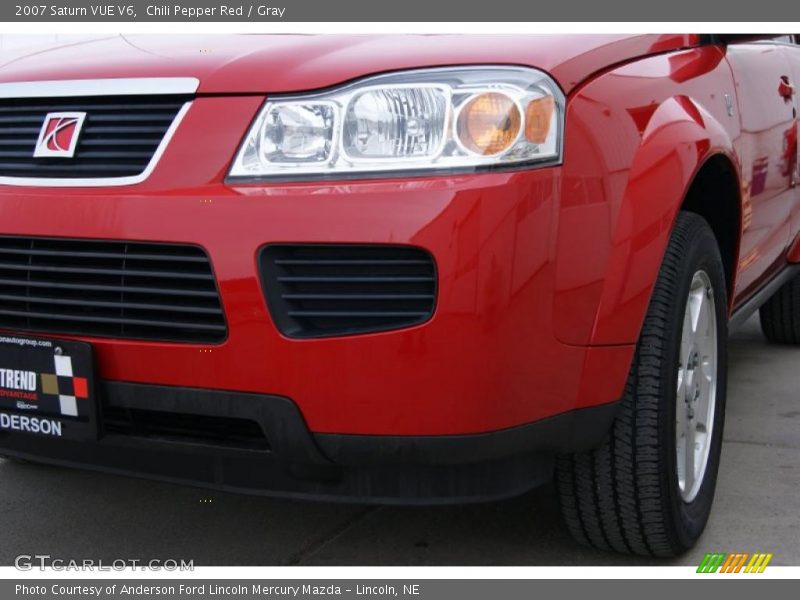 Chili Pepper Red / Gray 2007 Saturn VUE V6