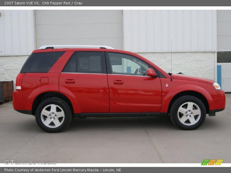 Chili Pepper Red / Gray 2007 Saturn VUE V6