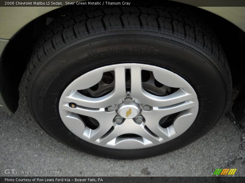Silver Green Metallic / Titanium Gray 2006 Chevrolet Malibu LS Sedan