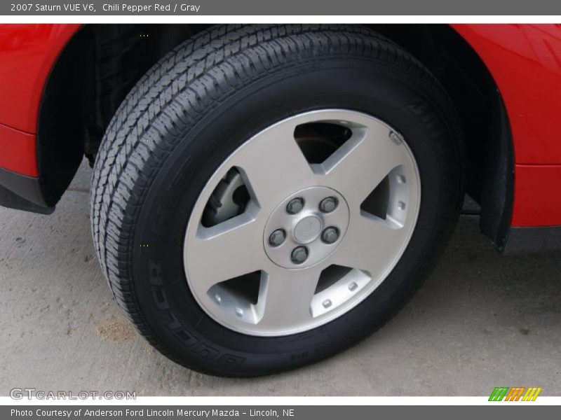 Chili Pepper Red / Gray 2007 Saturn VUE V6