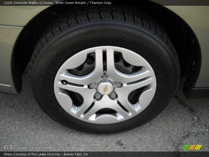 Silver Green Metallic / Titanium Gray 2006 Chevrolet Malibu LS Sedan