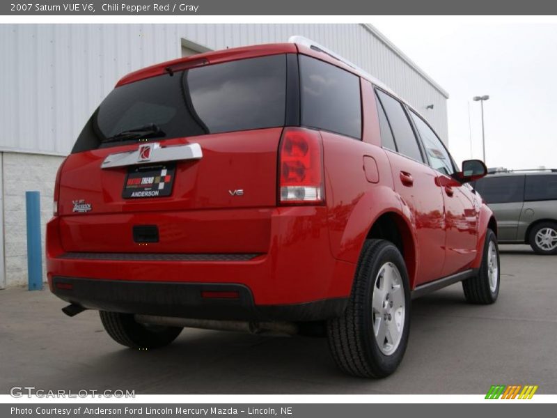 Chili Pepper Red / Gray 2007 Saturn VUE V6