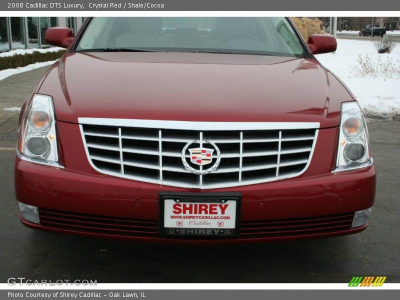 Crystal Red / Shale/Cocoa 2008 Cadillac DTS Luxury