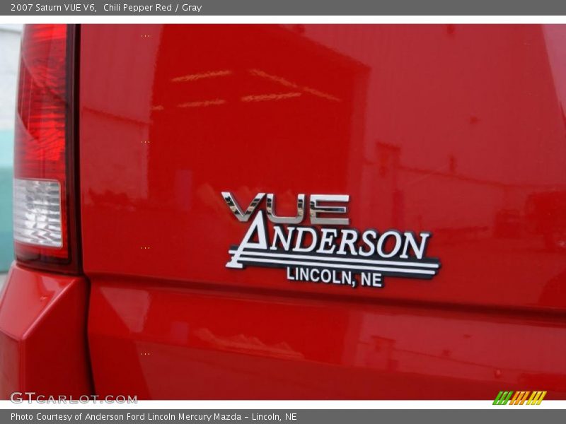 Chili Pepper Red / Gray 2007 Saturn VUE V6