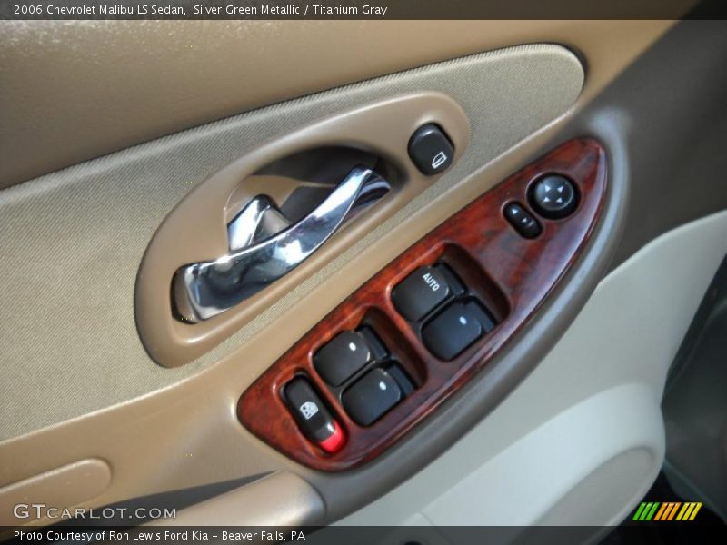 Silver Green Metallic / Titanium Gray 2006 Chevrolet Malibu LS Sedan