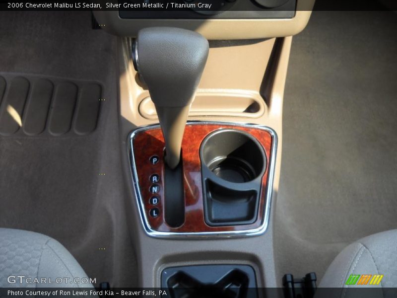Silver Green Metallic / Titanium Gray 2006 Chevrolet Malibu LS Sedan