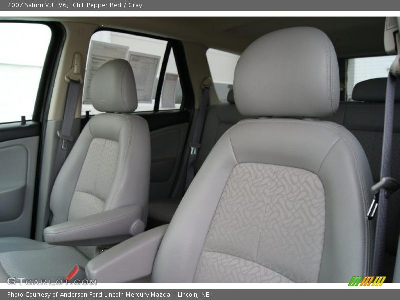Chili Pepper Red / Gray 2007 Saturn VUE V6