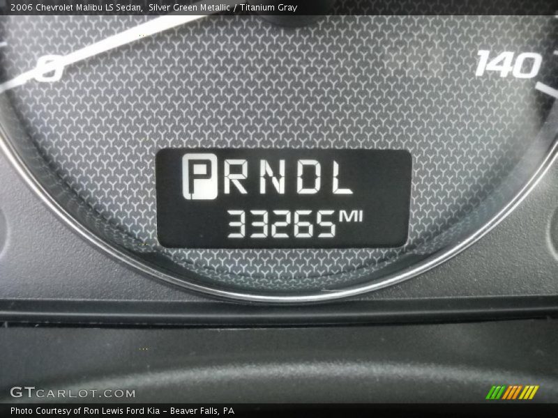 Silver Green Metallic / Titanium Gray 2006 Chevrolet Malibu LS Sedan