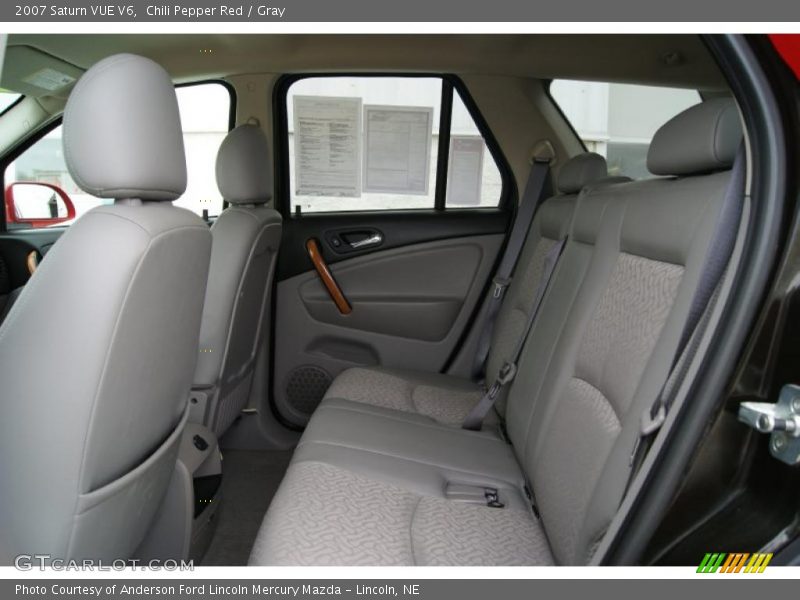 Chili Pepper Red / Gray 2007 Saturn VUE V6