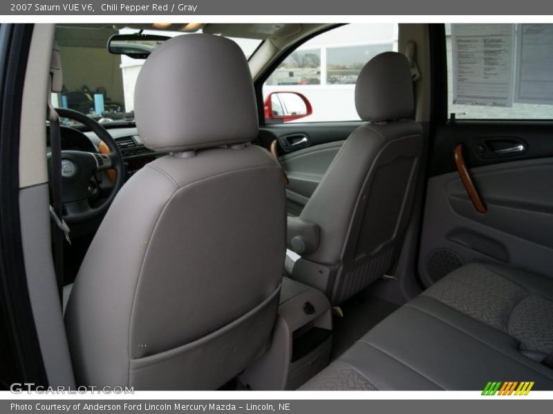 Chili Pepper Red / Gray 2007 Saturn VUE V6