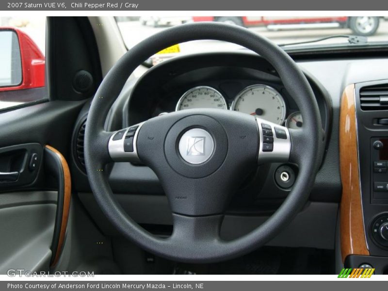 Chili Pepper Red / Gray 2007 Saturn VUE V6