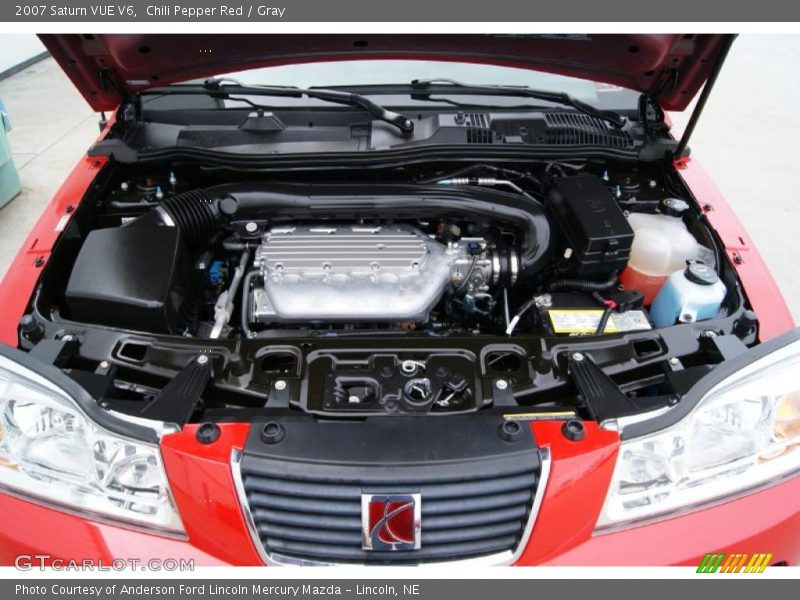 Chili Pepper Red / Gray 2007 Saturn VUE V6