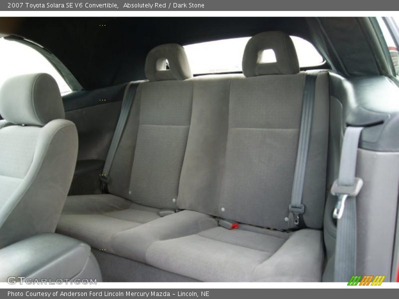 Absolutely Red / Dark Stone 2007 Toyota Solara SE V6 Convertible