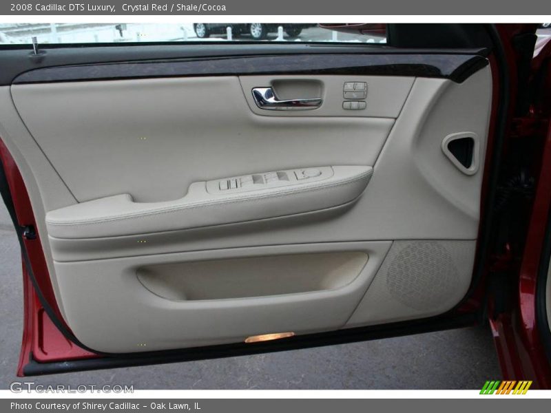 Crystal Red / Shale/Cocoa 2008 Cadillac DTS Luxury