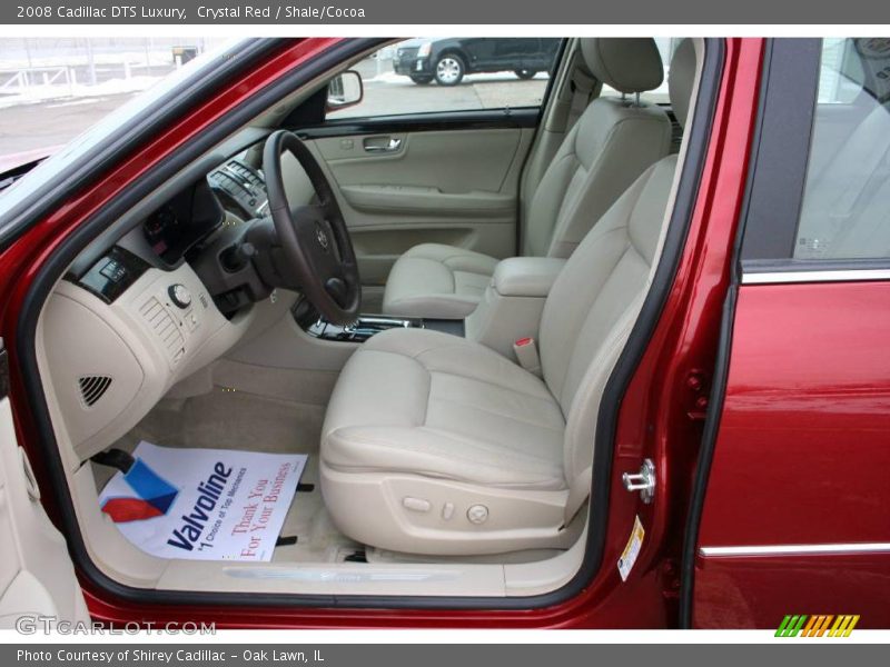 Crystal Red / Shale/Cocoa 2008 Cadillac DTS Luxury