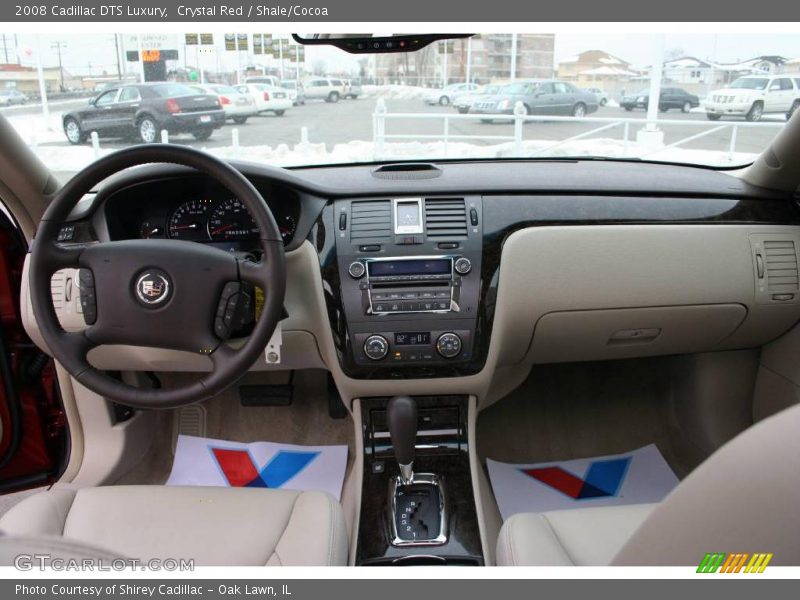 Crystal Red / Shale/Cocoa 2008 Cadillac DTS Luxury