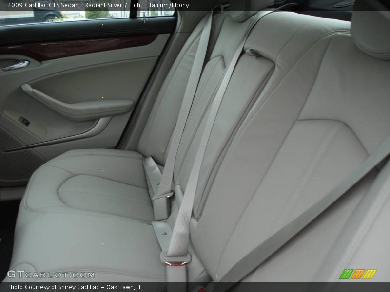 Radiant Silver / Light Titanium/Ebony 2009 Cadillac CTS Sedan