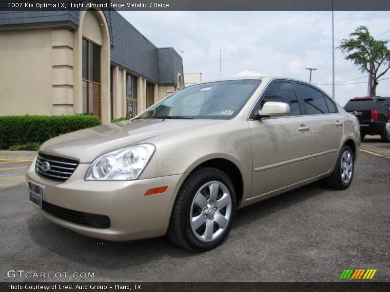 Light Almond Beige Metallic / Beige 2007 Kia Optima LX