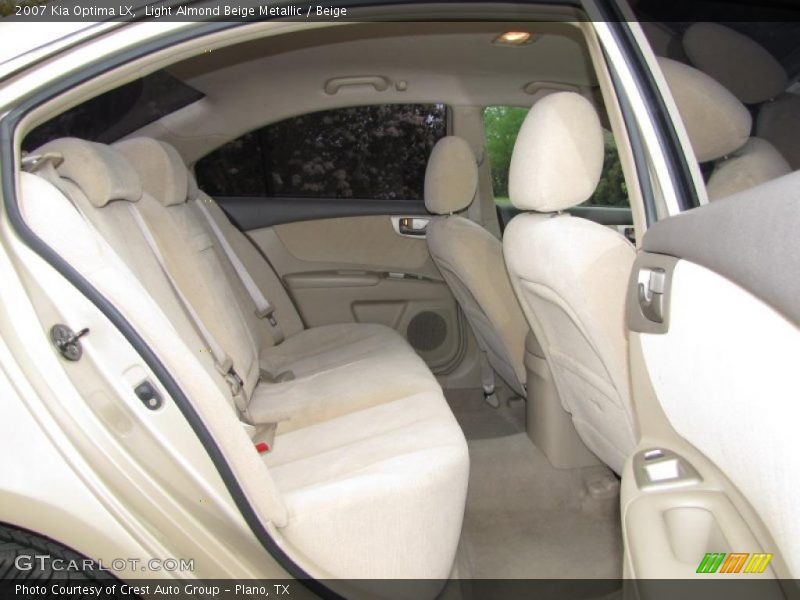 Light Almond Beige Metallic / Beige 2007 Kia Optima LX