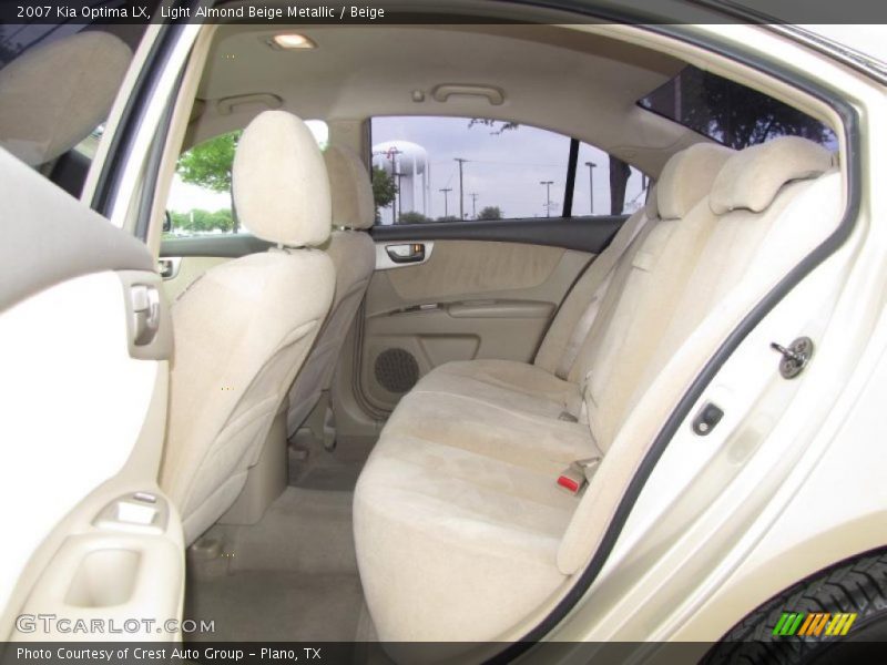 Light Almond Beige Metallic / Beige 2007 Kia Optima LX