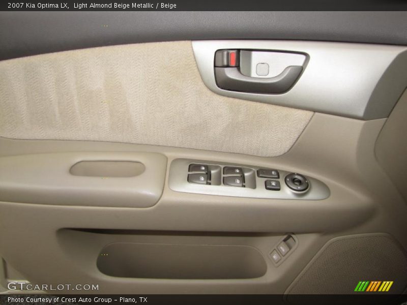 Light Almond Beige Metallic / Beige 2007 Kia Optima LX