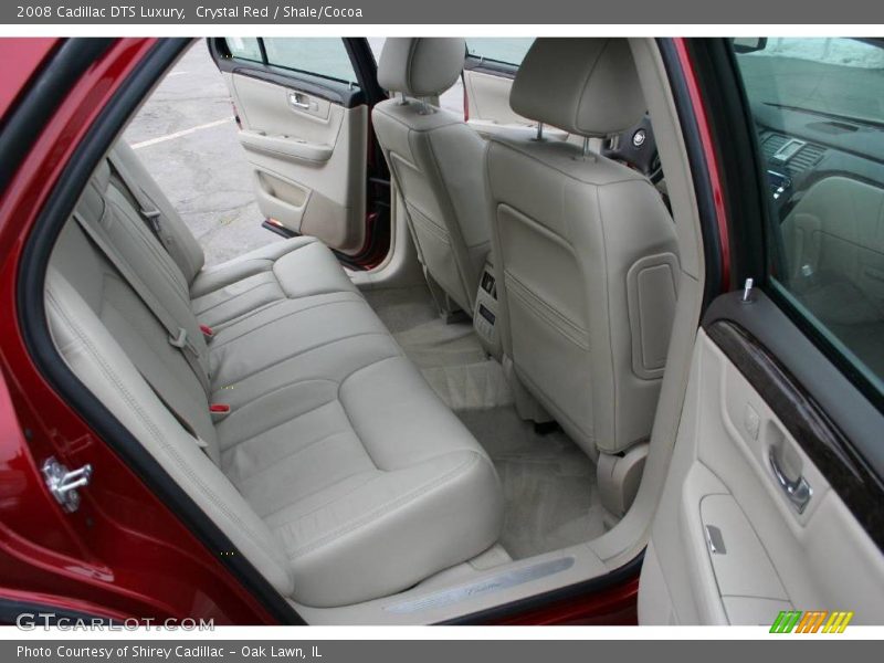 Crystal Red / Shale/Cocoa 2008 Cadillac DTS Luxury