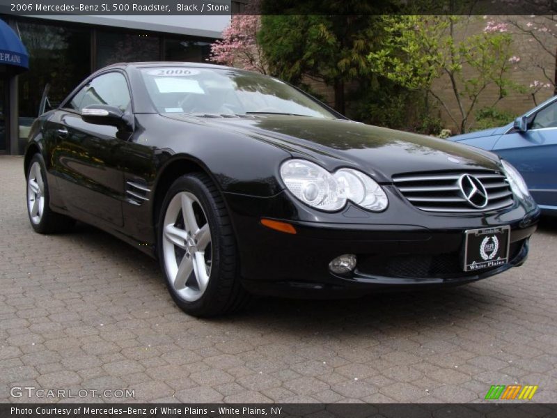 Black / Stone 2006 Mercedes-Benz SL 500 Roadster