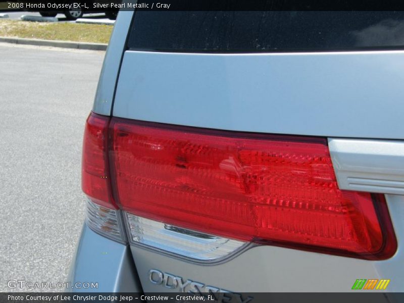 Silver Pearl Metallic / Gray 2008 Honda Odyssey EX-L