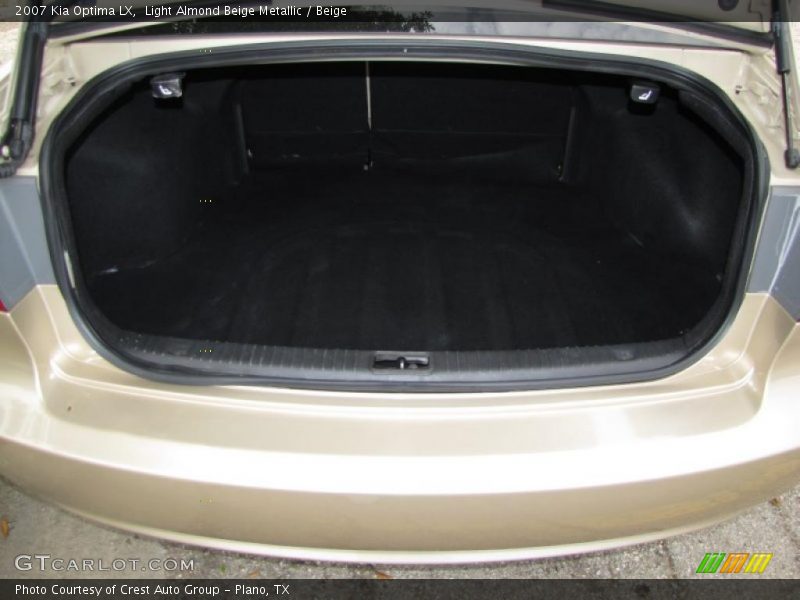 Light Almond Beige Metallic / Beige 2007 Kia Optima LX