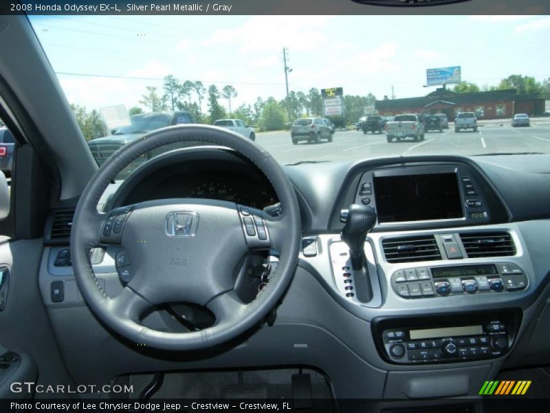 Silver Pearl Metallic / Gray 2008 Honda Odyssey EX-L