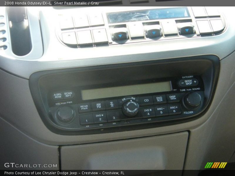 Silver Pearl Metallic / Gray 2008 Honda Odyssey EX-L