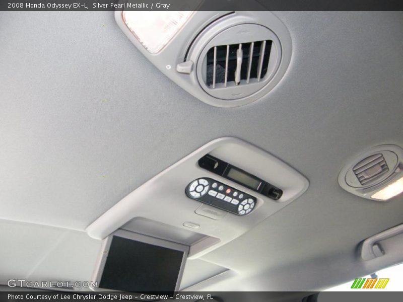 Silver Pearl Metallic / Gray 2008 Honda Odyssey EX-L