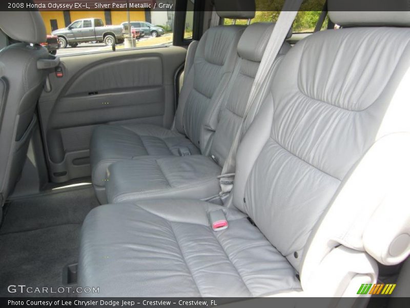 Silver Pearl Metallic / Gray 2008 Honda Odyssey EX-L