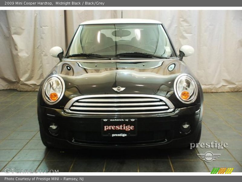 Midnight Black / Black/Grey 2009 Mini Cooper Hardtop