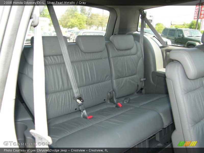 Silver Pearl Metallic / Gray 2008 Honda Odyssey EX-L