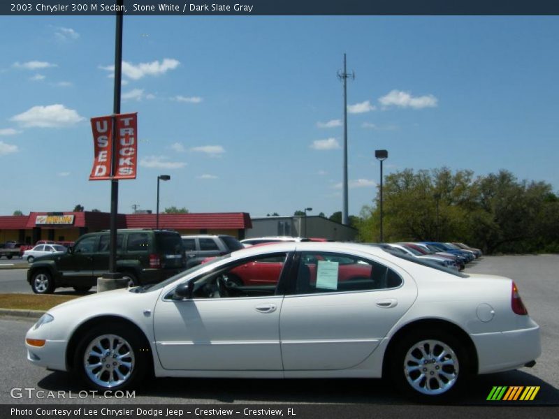 Stone White / Dark Slate Gray 2003 Chrysler 300 M Sedan
