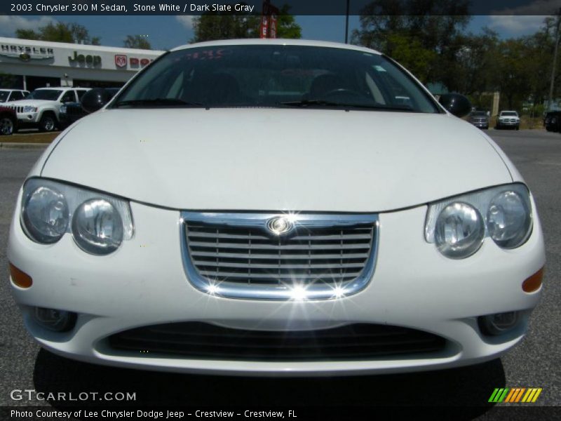 Stone White / Dark Slate Gray 2003 Chrysler 300 M Sedan