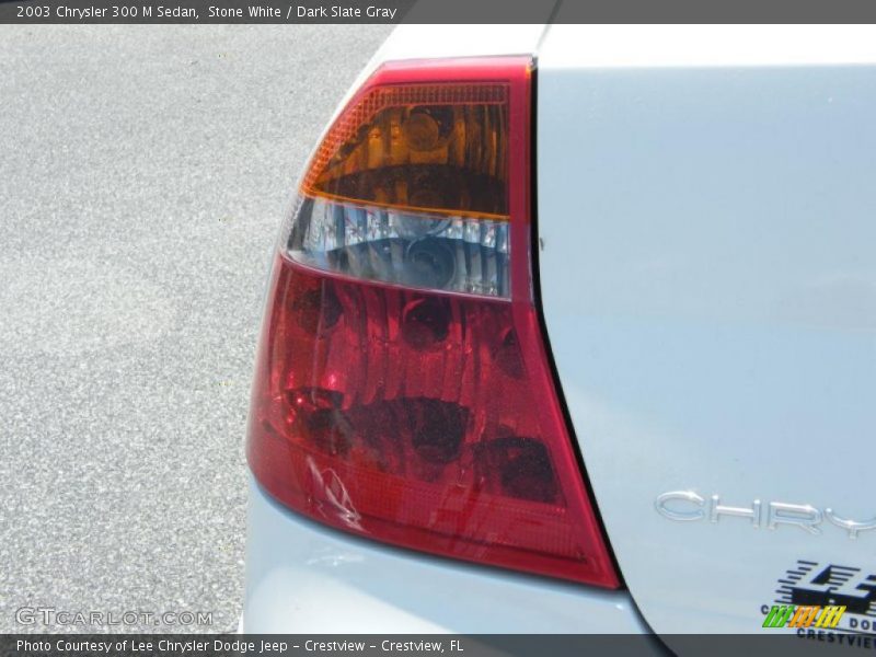 Stone White / Dark Slate Gray 2003 Chrysler 300 M Sedan