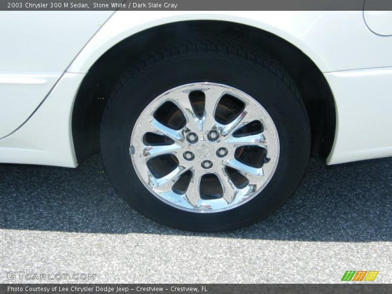 Stone White / Dark Slate Gray 2003 Chrysler 300 M Sedan